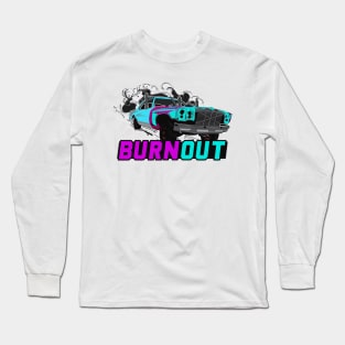 BURNOUT HOT ROD Long Sleeve T-Shirt